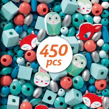 Djeco Drveni set izrada nakita – Male životinje – 4+ godine