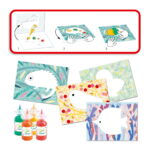 Djeco Kreativni set za bojenje - Lako i bez nereda -18+ mjeseci - Image 2