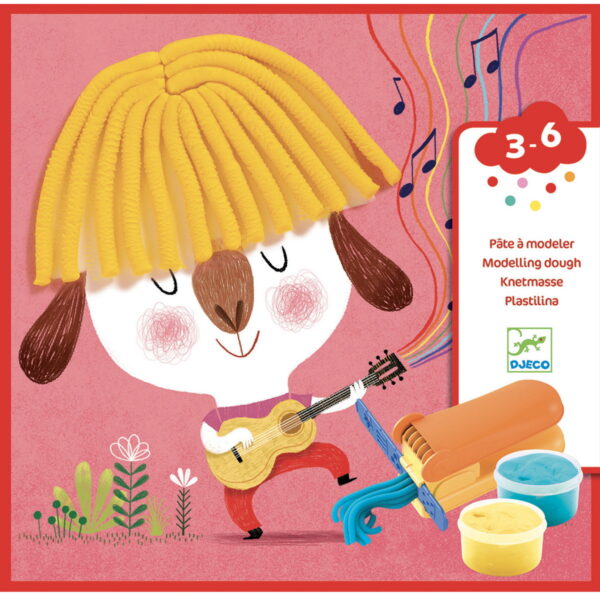 Djeco Kreativni set sa plastelinom - Frizure -3+ godine - Image 4