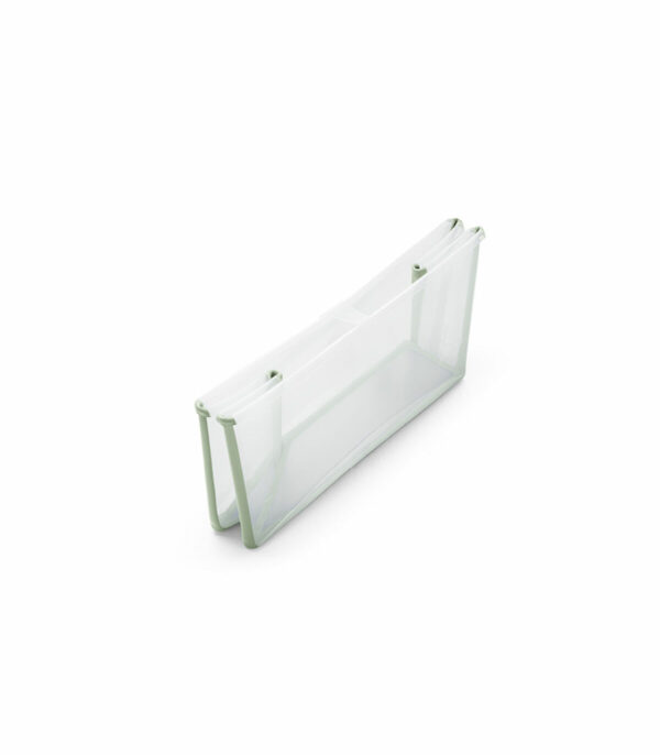 FlexiBath_TranspGreen_Folded_211112-3131_eCom Stokke Flexi Bath kadica Transparent Green - Image 4