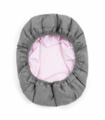 Stokke Nomi Baby baza za stolicu - Newborn Set White / Grey Pink - Image 3