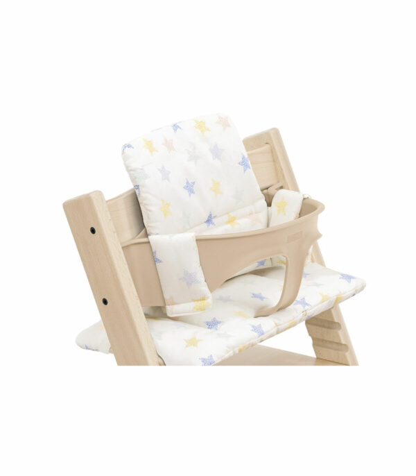 TrippTrappBS_Natural_CLOSE_ClassCush_StarsMulti_1-5_eCom Stokke Tripp Trapp Jastuk za hranilicu - Classic Cushion Stars Multi - Image 5