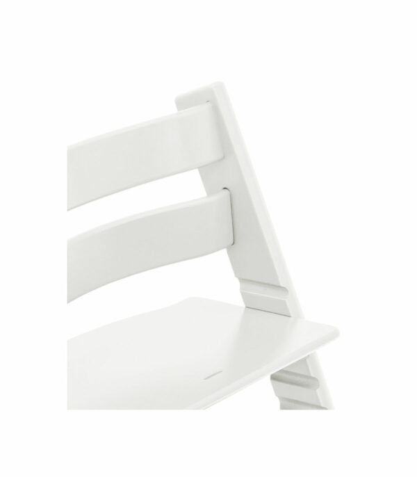 TrippTrapp_White_2-8_closeup_eCom Stokke Tripp Trapp Hranilica Stolica - White - Image 2