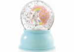 Djeco Noćna lampa/snježna kugla - Unicorn