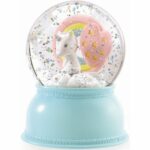 Djeco Noćna lampa/snježna kugla - Unicorn
