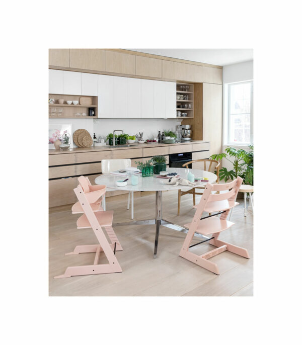 Stokke Tripp Trapp Hranilica Stolica - Serene Pink - Image 2