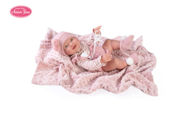 w50160_1 Antonio Juan lutka beba MIA piškilica sa dekicom 42cm - Image 5