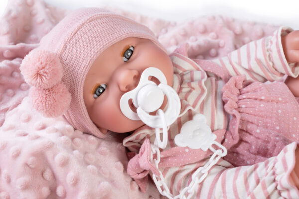 w50160_2 Antonio Juan lutka beba MIA piškilica sa dekicom 42cm - Image 4