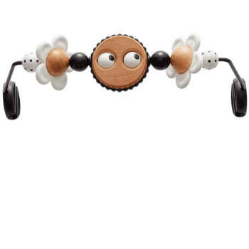 BabyBjörn igračka za ležaljku - Googly eyes Black & White