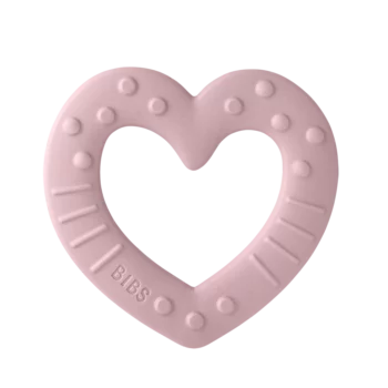 BIBS Glodalica - Heart Pink Plum
