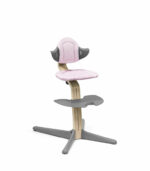 Stokke Nomi jastuk za hranilicu sa dva lica - Grey Pink - Image 5