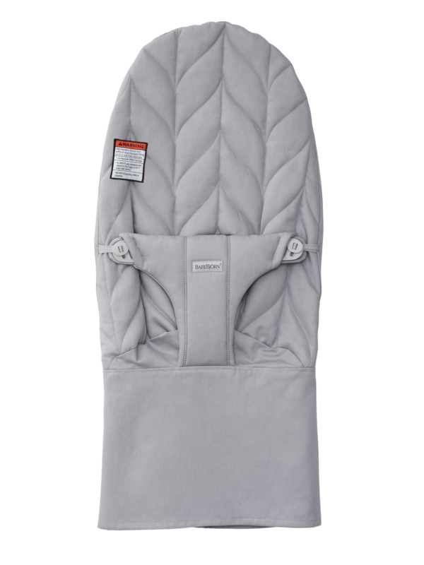BabyBjörn Dodatna navlaka za ležaljku - Petal Light Grey, Cotton - Image 2