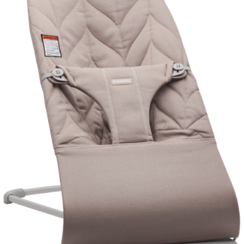BabyBjörn Ležaljka za bebe Bliss - Petal Sand Grey, Cotton