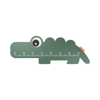 Done by Deer Dječiji zidni metar - Croco Green