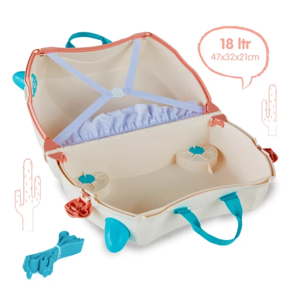 Trunki dječiji kofer 3u1 – lama Lola - Image 7