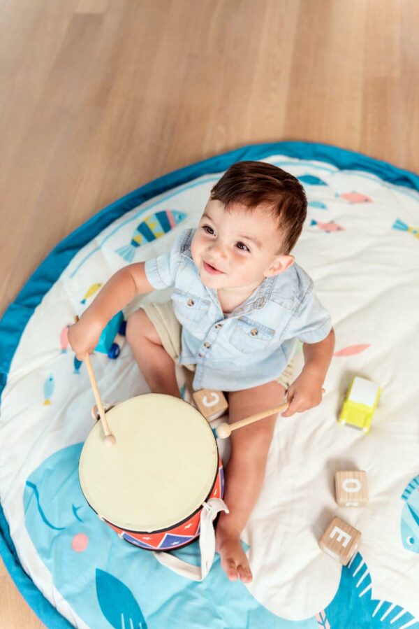 Moulin Roty23 Play&Go 3u1 Soft Designers - podloga za igru, torba i vreća za igračke Moulin Roty Olga - Image 8