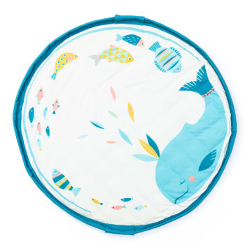 Play&Go 3u1 Soft Designers - podloga za igru, torba i vreća za igračke Moulin Roty Olga