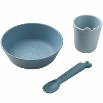 Done by Deer Set za jelo Prvi obrok Kiddish - Blue