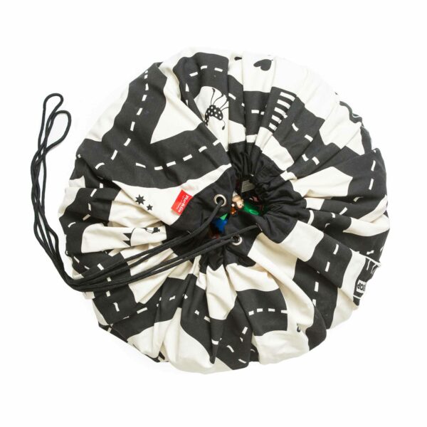 Roadmap5 Play&Go 2u1 Podloga za igru i vreća za igračke - Cesta - Image 14