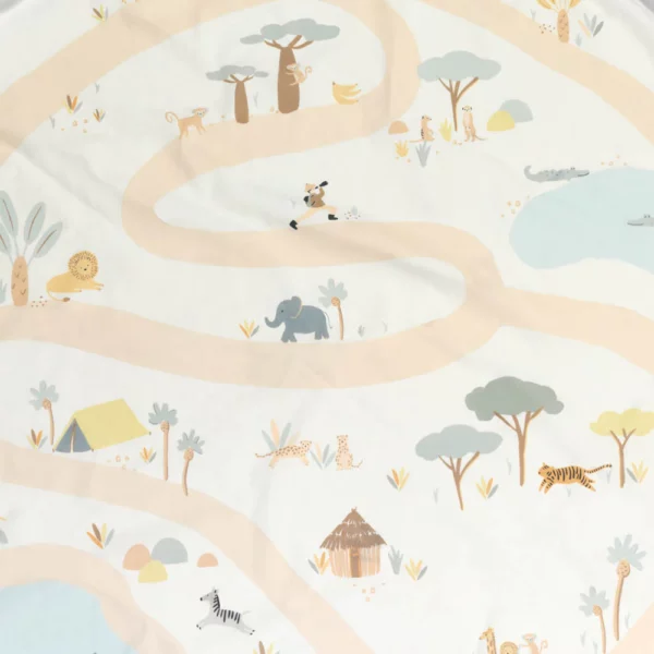 playandgo_playmat_jungle_detail_inside Play&Go 2u1 Podloga za igru i vreća za igračke - Džungla - Image 4