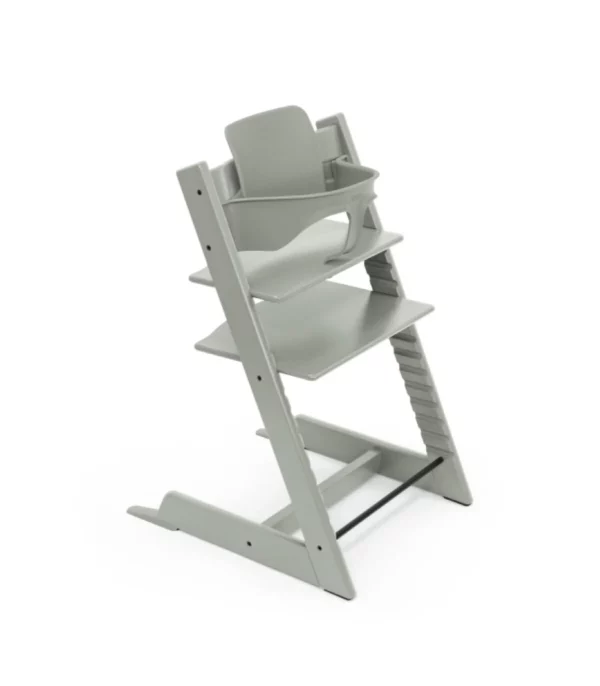 Stokke Tripp Trapp Hranilica Stolica + GRATIS Ogradica Baby Set² - Glacier Green - Image 1