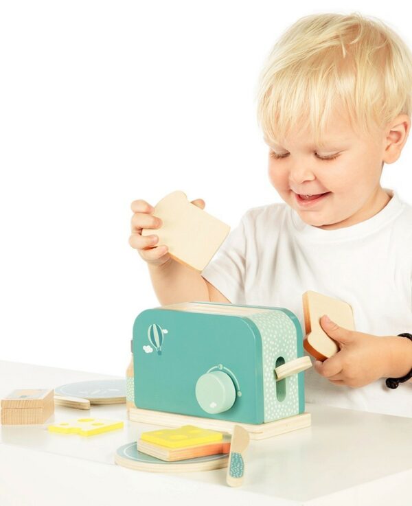 Label Label Drveni toster - Green - Image 3