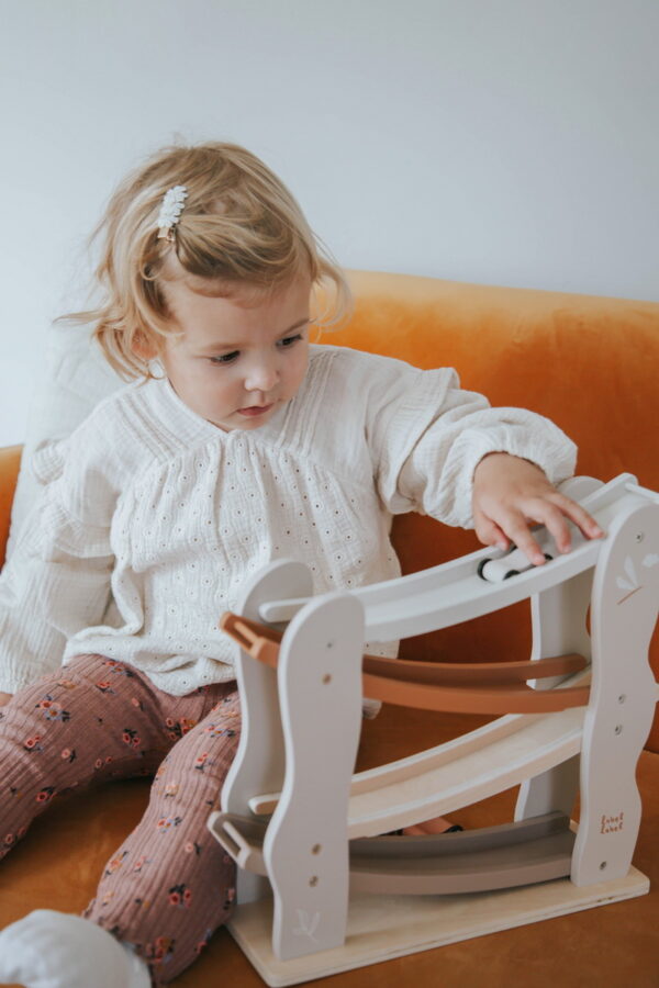 Label Label Drvena trkača staza – Car slider Nougat - Image 6