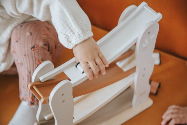 Label Label Drvena trkača staza – Car slider Nougat - Image 4