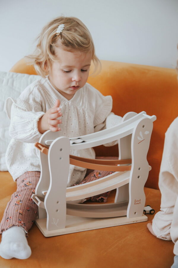 Label Label Drvena trkača staza – Car slider Nougat - Image 3