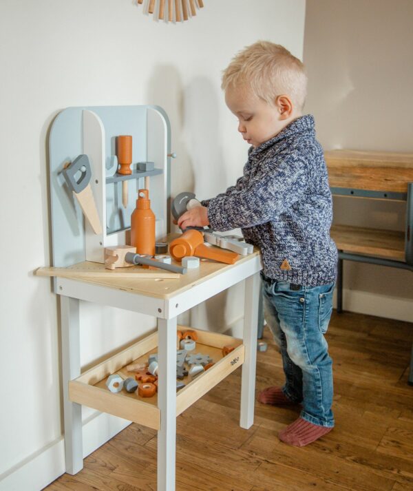 Tryco Drvena radionica sa alatom - Image 2