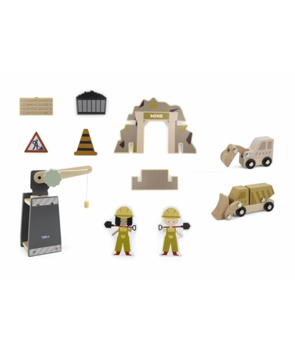 TR-35308004 Tryco Drvene ekstenzije za željeznički set - Građevinske mašine - Image 4