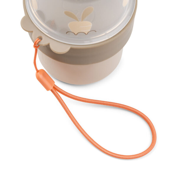 To go 2-way snack container S - Birdee - Sand Done by Deer Posuda za užinu s dva odjeljka - S Birdee Sand - Image 4