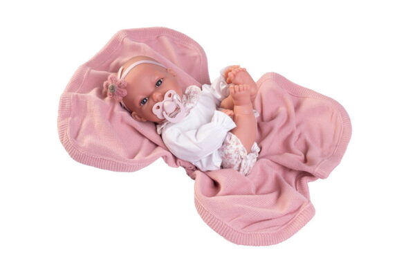 70358_3 Antonio Juan fleksibilna lutka beba Toneta s dekicom - 34 cm
