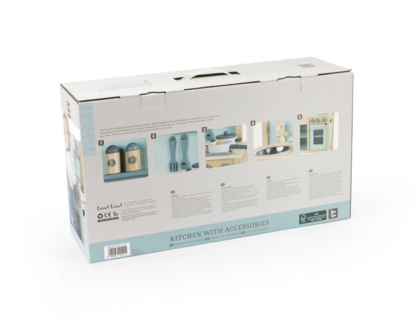 Label Label Drvena dječija kuhinja – Green - Image 4