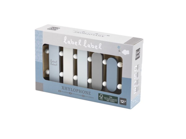 Label Label Drveni Ksilofon - Blue - Image 6