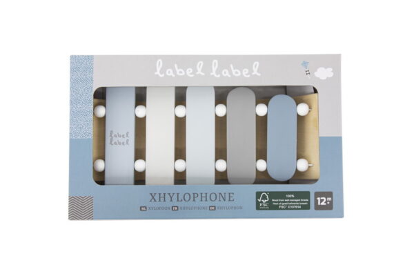 Label Label Drveni Ksilofon - Blue - Image 5