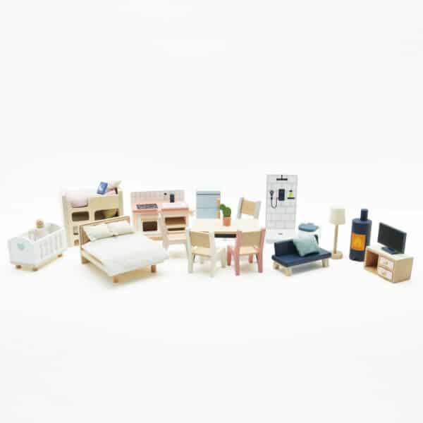 ME040-starter-wooden-dolls-house-furniture-set Le Toy Van Namještaj za kućice za lutke - osnovni set - Image 3