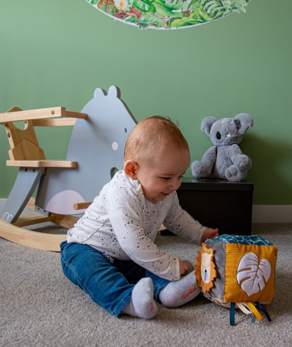 Tryco platnena aktivnosna kocka za bebe - Jungle - Image 4