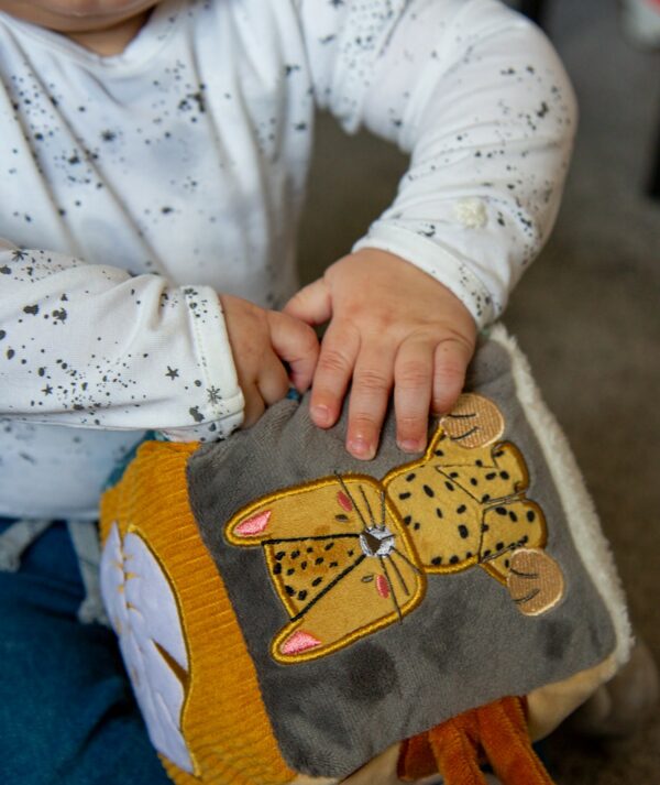 Tryco platnena aktivnosna kocka za bebe - Jungle - Image 3