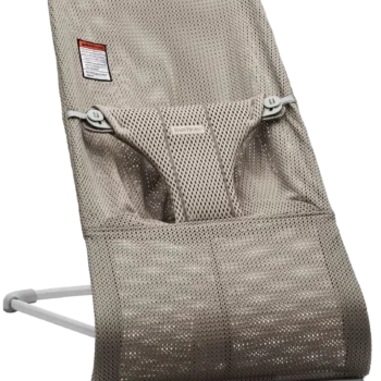 BabyBjörn Ležaljka za bebe Bliss - Mesh, Grey Beige