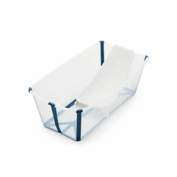 Stokke Flexi Bath kadica Transparent Blue + Potpora za novorođenče