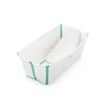 Stokke Flexi Bath kadica White Aqua + GRATIS Potpora za novorođenče