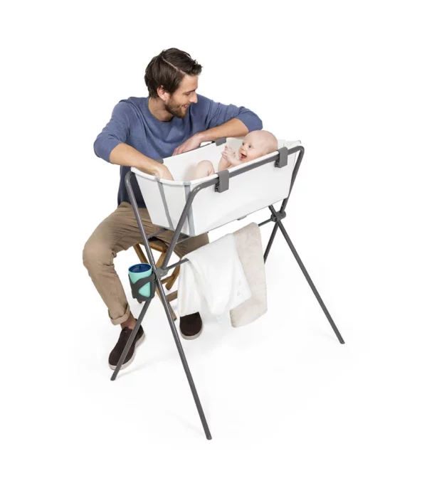 Stokke Flexi Bath kadica White + GRATIS Potpora za novorođenče - Image 6
