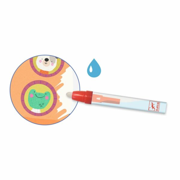 12028-DJ09074-colouring-with-water---on-the-road Djeco Bojenje vodom - Na putu 18+ mjeseci - manji format -putno izdanje - Image 4