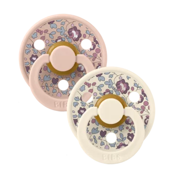 BIBS x LIBERTY cucle Eloise - Blush mix (0-6m)