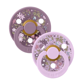 BIBS x LIBERTY cucle Chamomile Lawn - Violet Sky (0-6m)