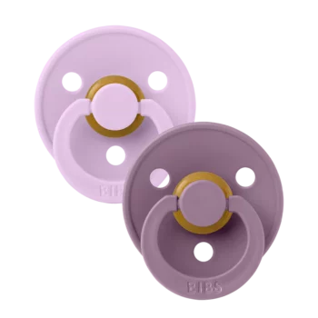 BIBS cucle Violet Sky & Mauve (0-6m) – 2kom
