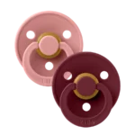 BIBS cucle Dusty Pink & Elderberry (0-6m) – 2kom