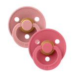 BIBS cucle Dusty Pink & Coral (0-6m) - 2kom