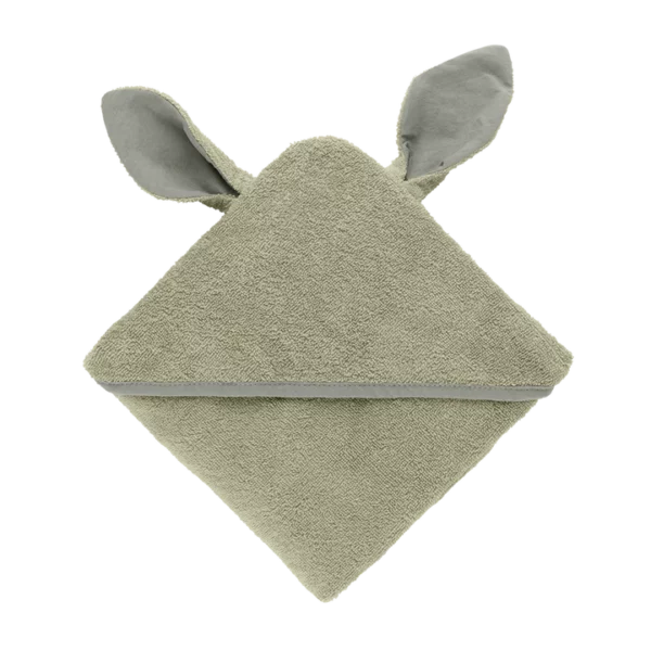 BIBS Kangaroo peškir s kapuljačom - Sage - Image 2